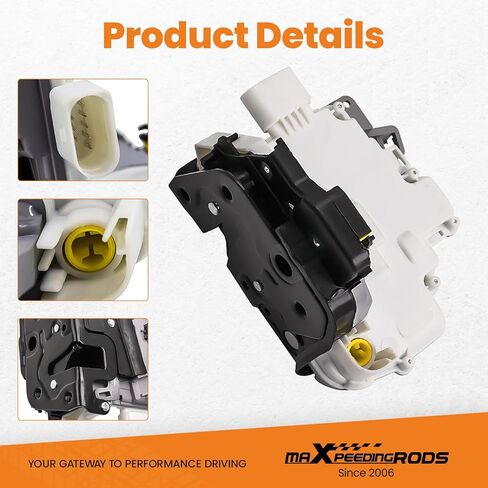 maXpeedingrods 4F1837015 4F1837015G/F/E Front Left Door Lock Latch Actuator 9 Pins for Audi A3 A4 Avant A6 Allroad A8·4E R8, for Seat Exeo 3R2 ST·3R5 in Saudi Arabia