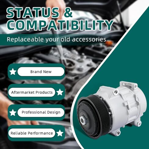 AUTOKAY AC Compressor for Toyota Camry Sienna Rav4 11-17 Replaces 8831008080 8831008081 8831008082 8831008083 158367 157367 8831042333 in Saudi Arabia