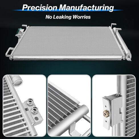 Air Conditioning A/C Condenser Compatible with 2011-2021 Jeep Grand Cherokee & 2011-2021 Dodge Durango, Replace# 55038003AE in Saudi Arabia