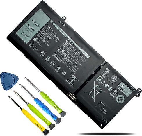 بطارية G91J0 41Wh لـ Dell Latitude 3520 Dell Latitude 3320 3330 Inspiron 3510 3511 3515 5310 5410 5418 14 Plus 7420 7415 2 في 1 Vostro 3510 3515 Series V6W33 TN70C لـ dell latitude بطارية 3420 in Kuwait