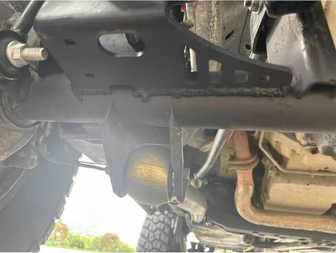 دعامة شريط مسار ملحومة لسيارة Jeep JL JK JT، حامل محور للخدمة الشاقة، يناسب الرفع من 2 إلى 6.5 بوصة، وتصحيح هندسة التعليق in Saudi Arabia