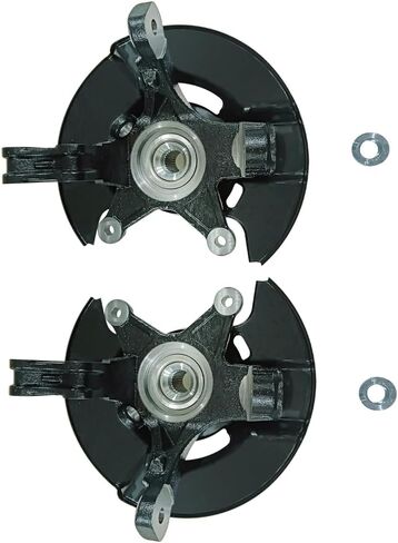 2PCS Front Left & right side Steering Knuckles & Wheel Hub Bearings Assembly for Honda Pilot 2003-2004 698-480 698-481 in Kuwait