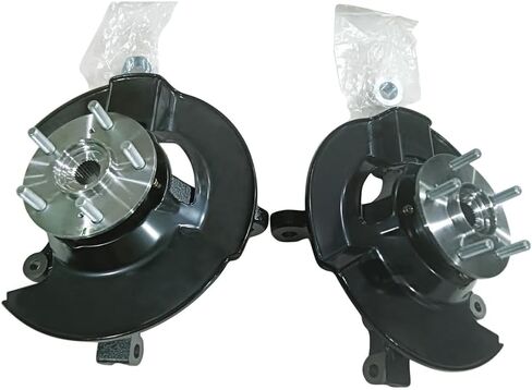 2PCS Front Left & right side Steering Knuckles & Wheel Hub Bearings Assembly for Honda Pilot 2003-2004 698-480 698-481 in Kuwait