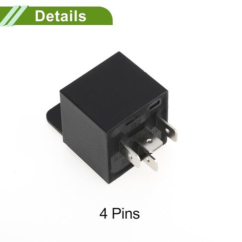 4 Pins 72V 40A Auto Relay with Plastic Hanging Hole with Harness Sockets Waterproof Car Relay 1 Pc in Saudi Arabia