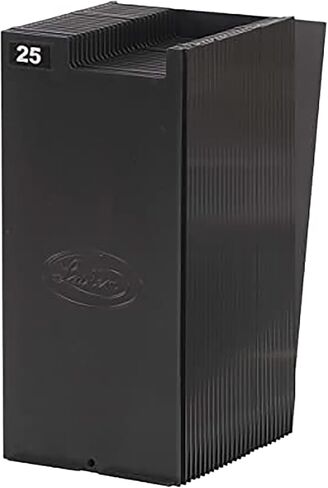 Lathem Expanding Time Card Rack for 9" Cards, 25 Pockets, Black Plastic, Mounting Hardware (25-9EX) in Kuwait