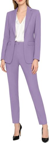 Women's Suits for Work Professional, 2 Piece Office Work Suit Set, Women's Suit Formal Wear in Kuwait