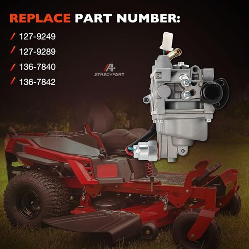 Carburetor Carb Replacement for Toro TimeCutter 74657 74661 74723 74768 74447TE 74451TE Titan HD1500 SW4200 MX5050,Compatible with Exmark Quest Zero Turn Riding Mower, Replaces 127-9289 136-7840 in Saudi Arabia
