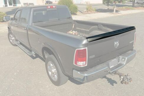 Replacement for 2009-2018 Ram 1500 2500 3500 All Models | Street Series ABS Plastic Primer Black Rear Trunk Lid Wing Tailgate Spoiler in Saudi Arabia