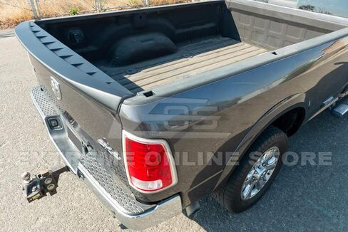 Replacement for 2009-2018 Ram 1500 2500 3500 All Models | Street Series ABS Plastic Primer Black Rear Trunk Lid Wing Tailgate Spoiler in Saudi Arabia