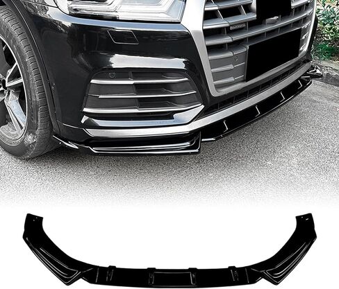 Front Bumper Lower Spoiler Splitter Lip Kit For AUDI Q5 FY-Sline 2018-2020 in Saudi Arabia