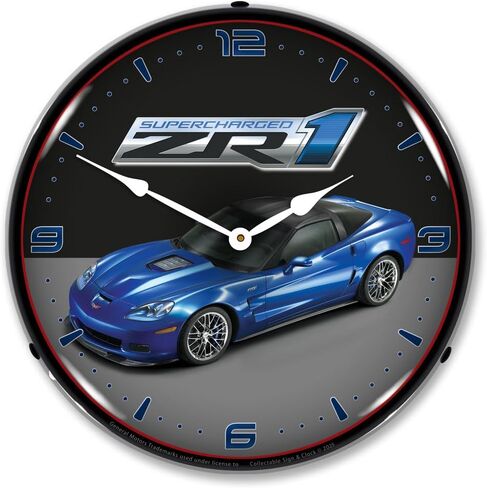 C6 كورفيت ZR1 ساعة حائط مضاءة LED in Kuwait