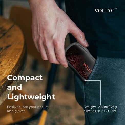 تدفئة اليد المغناطيسية القابلة لإعادة الشحن، 2 حزمة، المحمولة على شكل سيارة كهربائية لتدفئة اليد في الهواء الطلق، والصيد، والتخييم، والجولف، والمشي لمسافات طويلة، والسفر، وهدايا للرجال والنساء كملحقات الصيد أو معدات التخييم in Kuwait