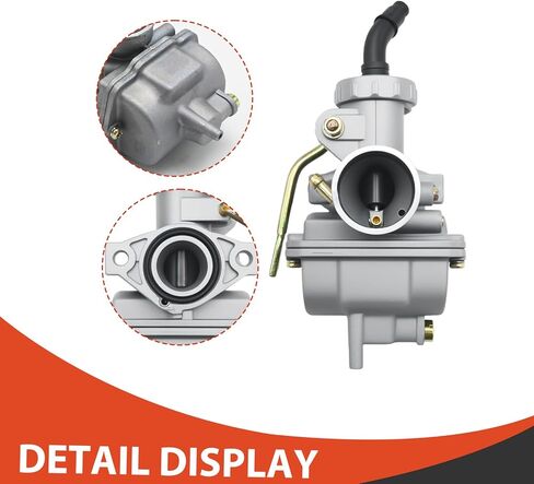 PZ20 Carburetor, Air Filter, Fuel Line Kit for 50cc-125cc ATV, Compatible with TaoTao, Coolster, Kazuma, Roketa, Apollo, Dirt Bike Models (Red) in Saudi Arabia