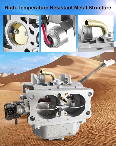 133-9966 Mower Carburetor Fit for Exmark Toro 2P77F 42" TimeCutter Zero-Turn Mower 48" TimeCutter HD Zero-Turn Mower TimeCutter HD MyRide ZS4200T SS4225 MX4200 ZX4800 4225 Replace 136-7813 in Kuwait