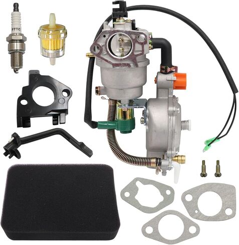 Priprilod Dual Fuel LPG/NG Carburetor Kit with Accessories Compatible with Harbor Freight Predator 8250 8750 9000 Generator in Saudi Arabia