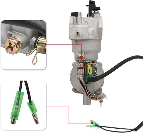 Priprilod Dual Fuel LPG/NG Carburetor Kit with Accessories Compatible with Harbor Freight Predator 8250 8750 9000 Generator in Saudi Arabia
