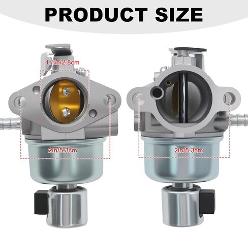 12-853-93 Carburetor for Kohler CV490 CV491 CV492 CV493 SV530 SV540 SV590 Engines, Replaces 12-853-107-S 12-853-117-S 12-853-104-S 12-853-95-S in Kuwait