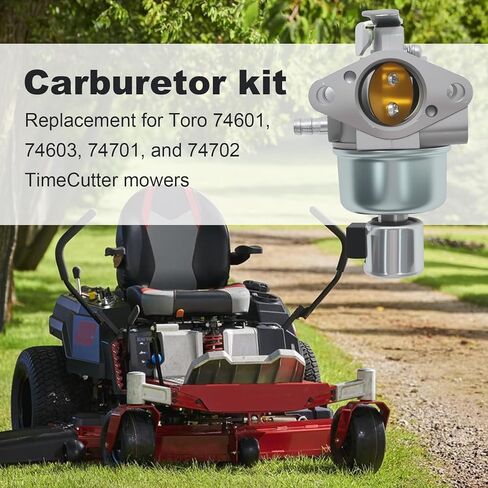 12-853-93 Carburetor for Kohler CV490 CV491 CV492 CV493 SV530 SV540 SV590 Engines, Replaces 12-853-107-S 12-853-117-S 12-853-104-S 12-853-95-S in Kuwait