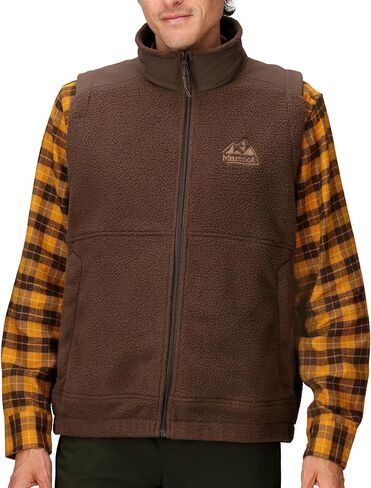 MARMOT Men's Wanderer High Pile Fleece Vest in Saudi Arabia