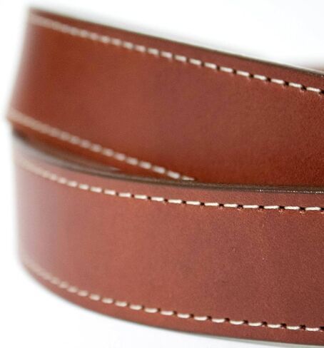 Amish-Made Leather Dress Belt for Business or Everyday Wear, Goldtone Buckle, 1.25 Inches Wide in Saudi Arabia