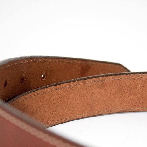 Amish-Made Leather Dress Belt for Business or Everyday Wear, Goldtone Buckle, 1.25 Inches Wide in Saudi Arabia