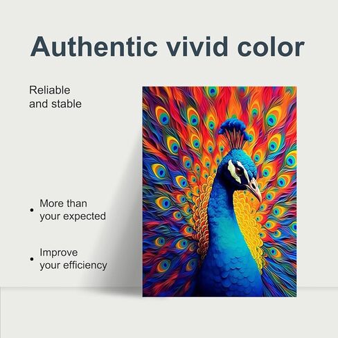 خراطيش حبر 923XL 923e 923 بديلة لخراطيش حبر HP 923XL لطابعات OfficeJet Pro 8130e 8132e 8135e 8138e 8139e 8120 8120e 8125 8130 8135، 4 عبوات، أسود سماوي أرجواني أصفر in Kuwait