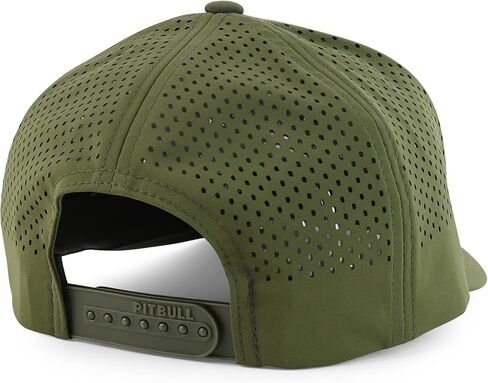 Trendy Apparel Shop 6 Panel Mid Profile Hybrid Perforated Cap with Rope in Saudi Arabia