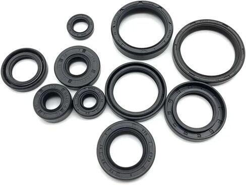 5Pcs ID 14mm 15mm OD 24mm ~ 40mm Height 3~10mm TC/FB/TG4 Skeleton Oil Seal Rings NBR Double Lip Seal Gaskets(ID 14x26x7mm x 5pcs) in Saudi Arabia