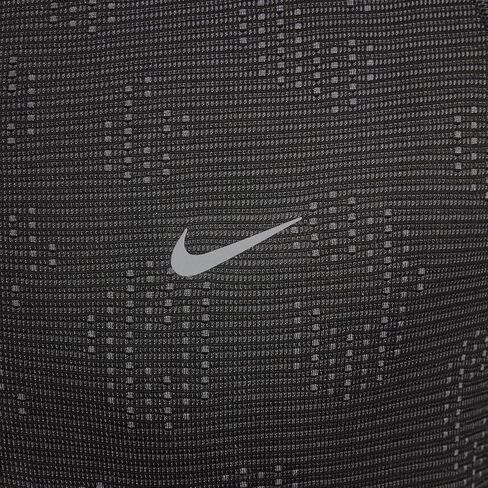 Nike Pinnacle Mens Running Division Half Zip Running Top Medium Black/Gray in Saudi Arabia