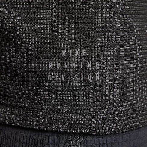 Nike Pinnacle Mens Running Division Half Zip Running Top Medium Black/Gray in Saudi Arabia