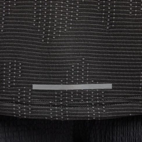 Nike Pinnacle Mens Running Division Half Zip Running Top Medium Black/Gray in Saudi Arabia