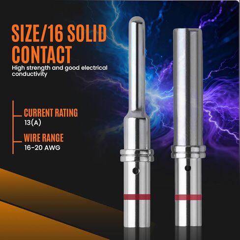 طقم دبابيس موصل ألماني 706 قطعة - سلسلة DT، مع مقاس 16 وصلات صلبة 14-20AWG موصلات مقاومة للماء والغبار مع أداة تفكيك، قابس طرفي للسيارات لإصلاحات العقص الكهربائية in Kuwait