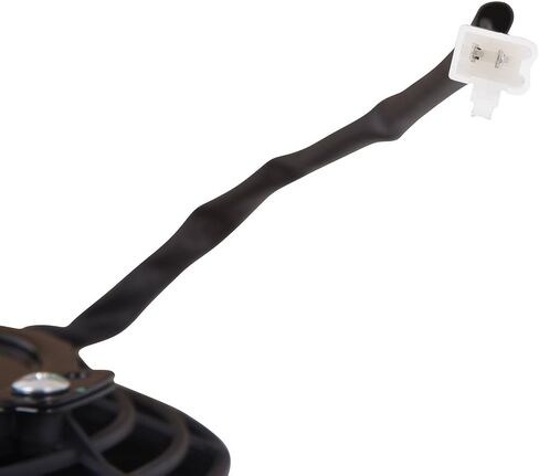 Electric Radiator Cooling Fan Kit 6" Slim Black 600CFM 3000RPM Universal, Compatible with Ram 1500 2011-2018 & for 3500 2011-2018 & for 2500 2011-2018, Replaces # A0028A0141 in Kuwait