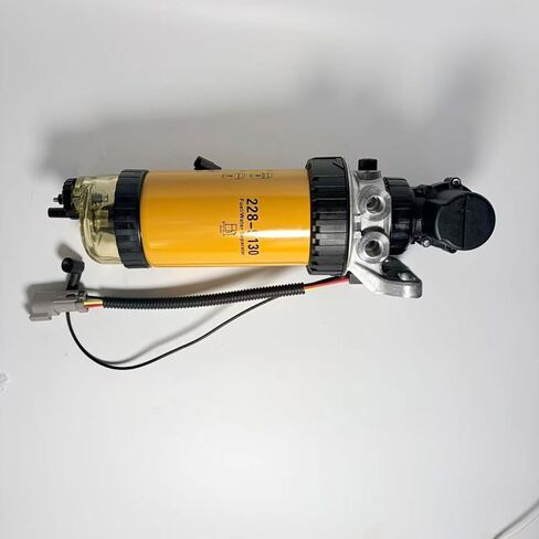 12VDC Fuel Extraction Pump & Filter Assembly 228-9129 228-9130 Replaces 349-5327 249-7669 MP10325 for Caterpillar (428D/428E/432D/248B) & Perkins (804C/804D) Engines in Kuwait