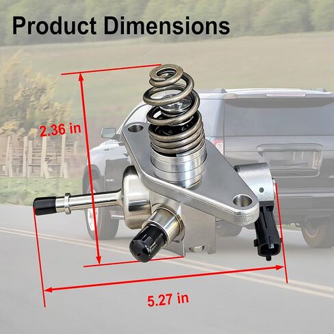 12697966 12688606 GDI High Pressure Fuel Pump Kit Compatible with Chevy Tahoe Silverado GMC Cadillac GMC Sierra Yukon Escalade 2014-2020 in Kuwait