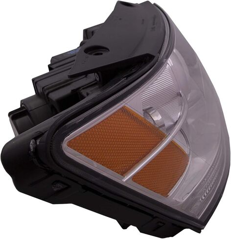 PERDE Headlight Set Chrome Housing Performance Lens Left Driver Right Passenger Compatible with 2009-2010 Hyundai Sonata in Kuwait