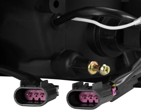 AlphaRex 09-18 RAM 1500 PRO-Series Proj المصابيح الأمامية ألفا أسود مع إشارة تسلسلية وأعلى/متوسط ​​DRL (880563) in Kuwait