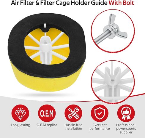 JAVIK Air Filter & Filter Cage Holder Guide With Bolt 3JD-14458-01-00 For Yamaha YZ125 YZ250 YZ250X YZ125X YZ250F2 1997-2022 in Saudi Arabia