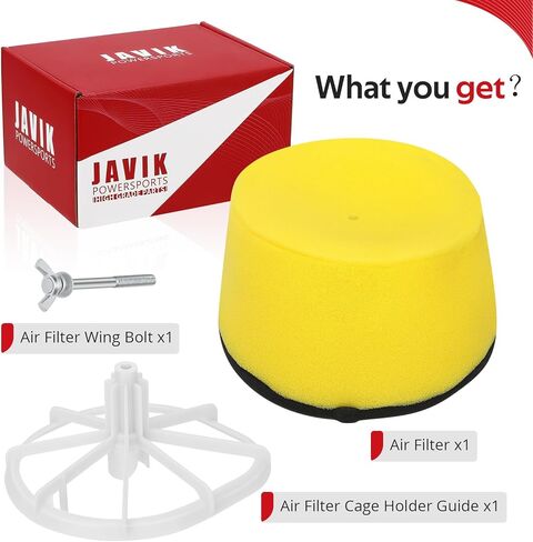 JAVIK Air Filter & Filter Cage Holder Guide With Bolt 3JD-14458-01-00 For Yamaha YZ125 YZ250 YZ250X YZ125X YZ250F2 1997-2022 in Saudi Arabia