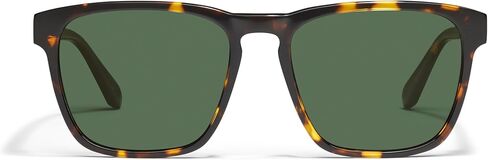 QUAY - Sunglasses for Men & Women, Oversized Sunglasses with UV Protection (Unplugged, Tortoise Yellow/Green) in Kuwait