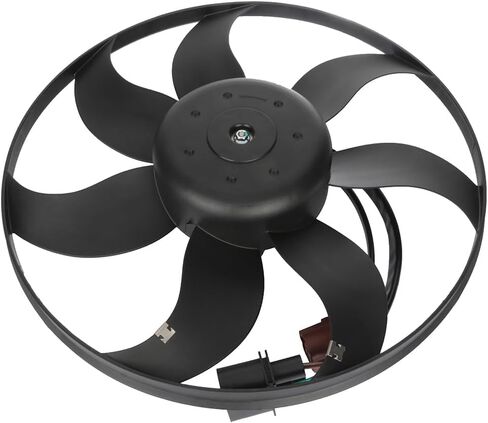 Cooling Fan Assembly Compatible with 2006-2007 for Audi for A3 Quattro 2.0L 2006-2007 for Audi for A3 2.0L,Radiator Fan Direct Fit Replacement for Engine Cooling Fan & Engine A/C Condenser in Saudi Arabia
