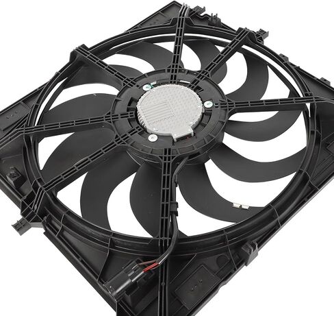 Radiator Cooling Fan Assembly Compatible with 2015-2020 for GMC for Canyon 3.6L 2015-2020 for Chevrolet for Colorado 3.6L, Black Radiator Fan Direct Fit Replacement for Engine Cooling Fan in Saudi Arabia