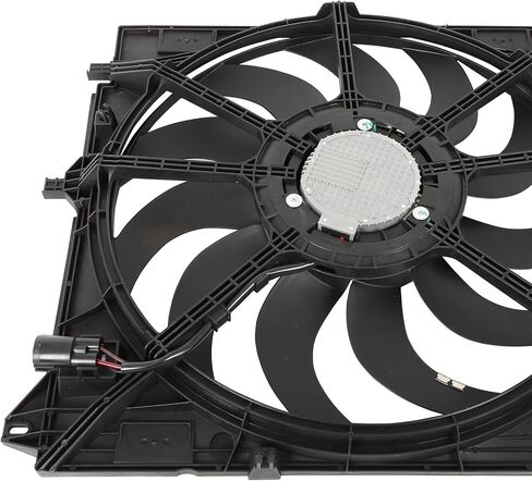 Radiator Cooling Fan Assembly Compatible with 2015-2020 for GMC for Canyon 3.6L 2015-2020 for Chevrolet for Colorado 3.6L, Black Radiator Fan Direct Fit Replacement for Engine Cooling Fan in Saudi Arabia