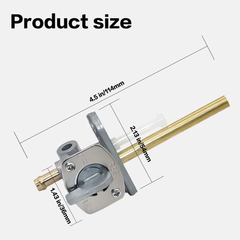 Fuel Valve Petcock 2HR-24500-02-00 Fits for Yamaha YZ125X 2020-2022 YZ250X 2016-2022 Big Bear 350 2WD 4WD 1987-1999 Kodiak 400 4WD 1993-1999 in Saudi Arabia
