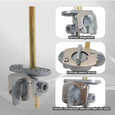 Fuel Valve Petcock 2HR-24500-02-00 Fits for Yamaha YZ125X 2020-2022 YZ250X 2016-2022 Big Bear 350 2WD 4WD 1987-1999 Kodiak 400 4WD 1993-1999 in Saudi Arabia