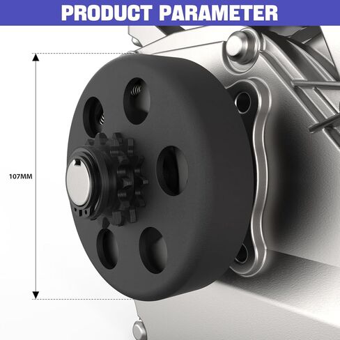 Go Kart Clutch & Throttle Cable Kit for Predator 212cc GX160 GX200 6.5HP, 3/4" Bore 12T Centrifugal Clutch with #35 Chain & 71" Throttle Cable for Go Kart Minibike in Kuwait
