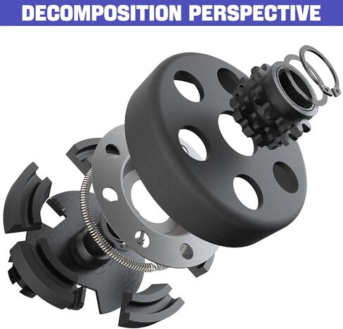 Go Kart Clutch & Throttle Cable Kit for Predator 212cc GX160 GX200 6.5HP, 3/4" Bore 12T Centrifugal Clutch with #35 Chain & 71" Throttle Cable for Go Kart Minibike in Kuwait