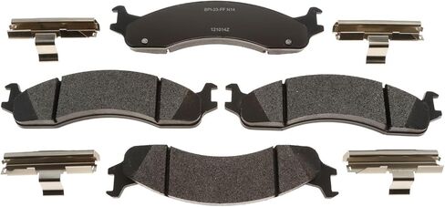 مجموعة وسائد الفرامل الأمامية المعدنية البديلة للسيارات من Raybestos R-Line لسيارة Ford مختارة (MGD655MH) in Kuwait