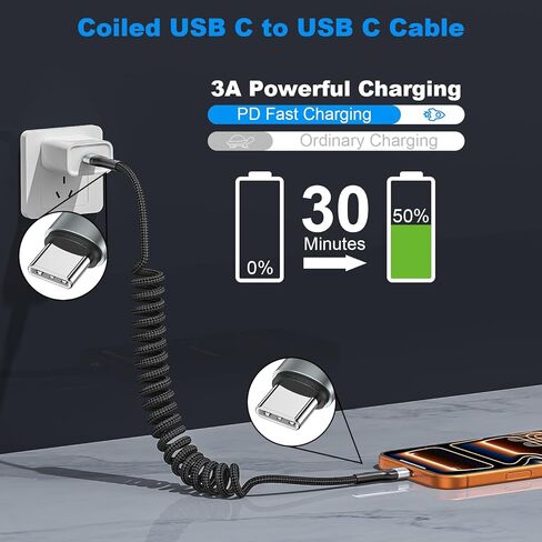 شاحن iPhone 6Ft 3Pack Apple MFi Certified Lightning Cable 6FT أسلاك شحن سريعة متوافقة مع iPhone 14 13 12 11 Pro Max XR XS X 8 7 Plus/iPad/Airpods in Kuwait