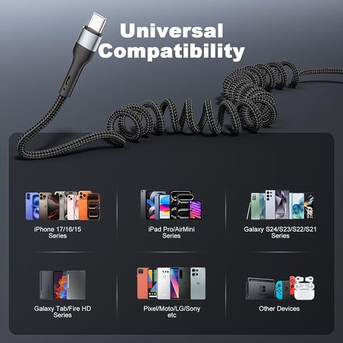 شاحن iPhone 6Ft 3Pack Apple MFi Certified Lightning Cable 6FT أسلاك شحن سريعة متوافقة مع iPhone 14 13 12 11 Pro Max XR XS X 8 7 Plus/iPad/Airpods in Kuwait